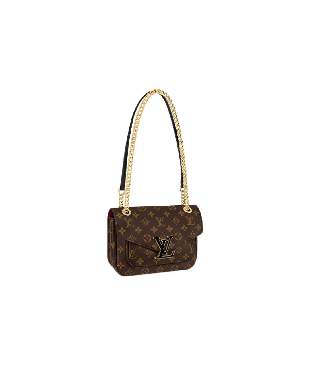 LOUIS VUITTON Коричневая сумка через плечо, фото 8