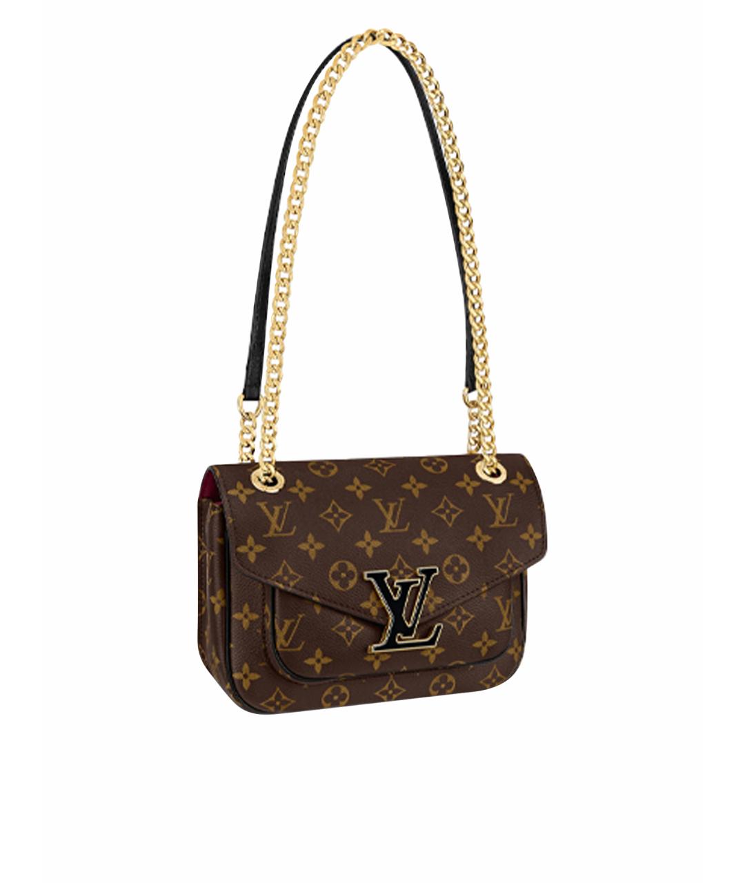 LOUIS VUITTON Коричневая сумка через плечо, фото 1