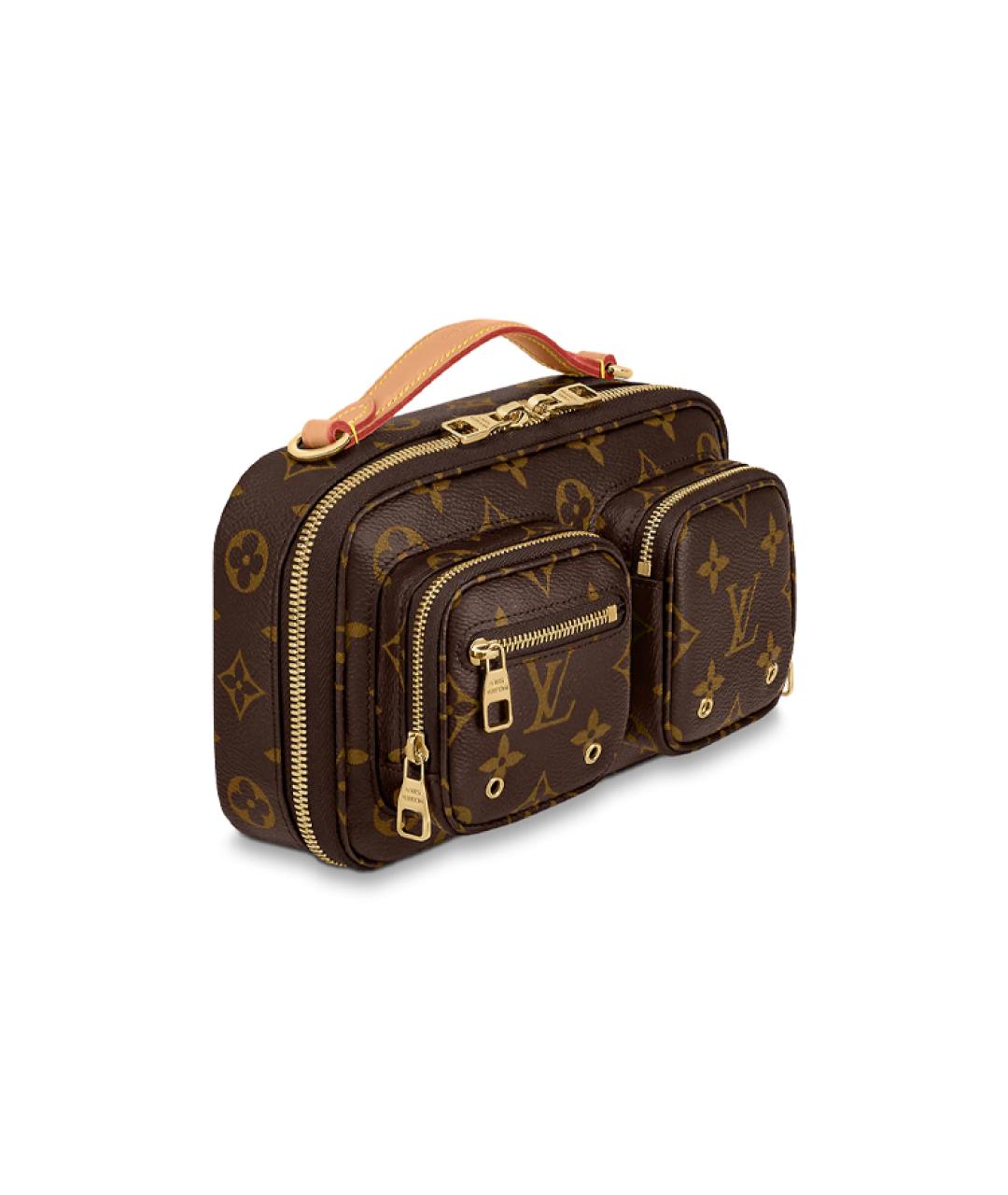 LOUIS VUITTON Коричневая сумка через плечо, фото 3