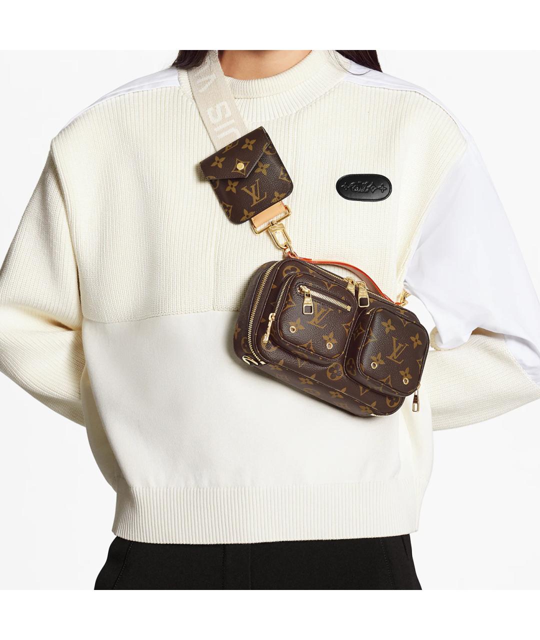LOUIS VUITTON Коричневая сумка через плечо, фото 8