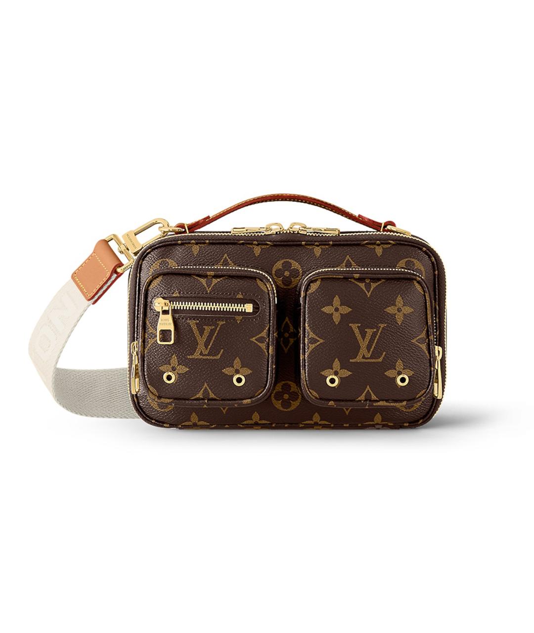 LOUIS VUITTON Коричневая сумка через плечо, фото 2