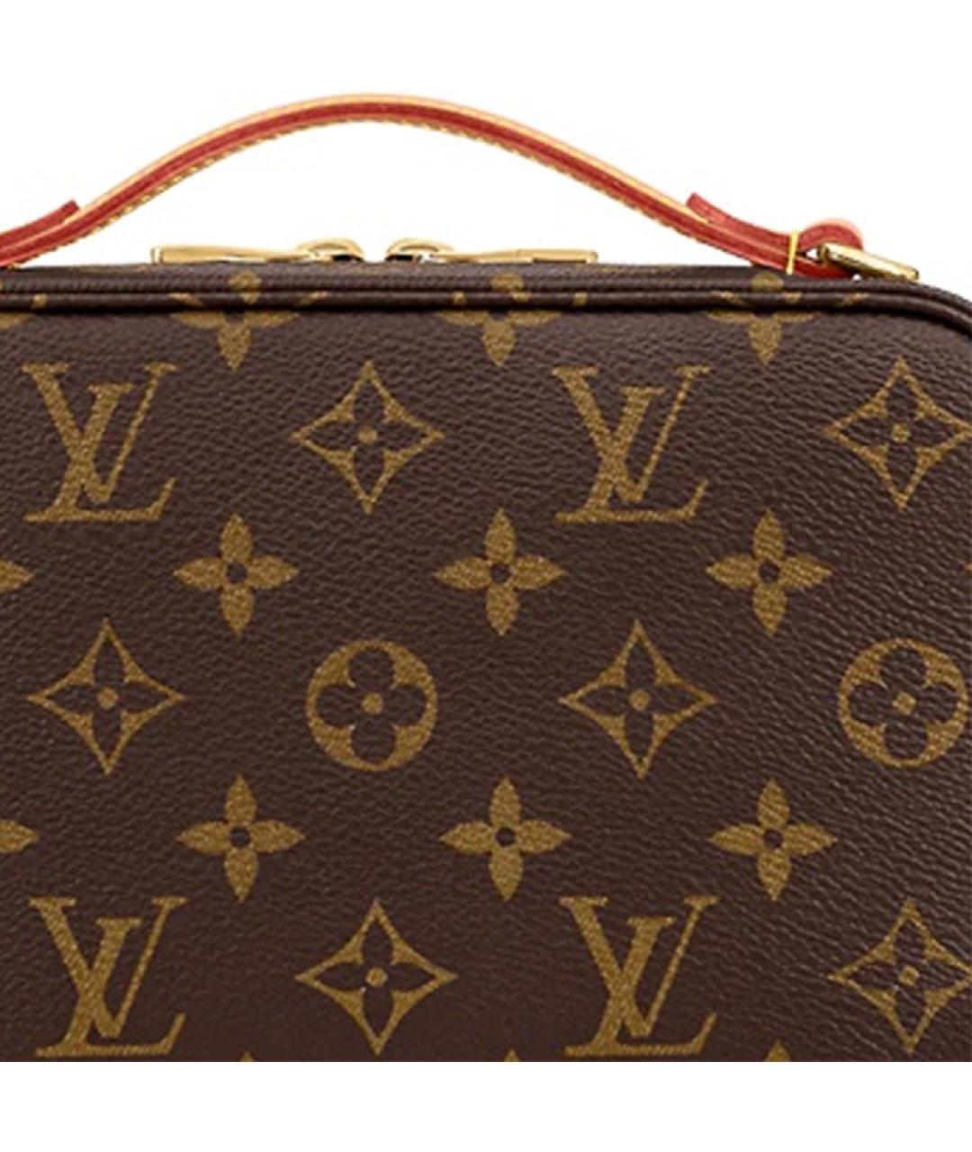 LOUIS VUITTON Коричневая сумка через плечо, фото 7