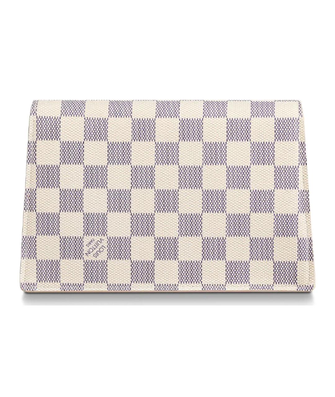 LOUIS VUITTON Серая кожаная сумка через плечо, фото 3