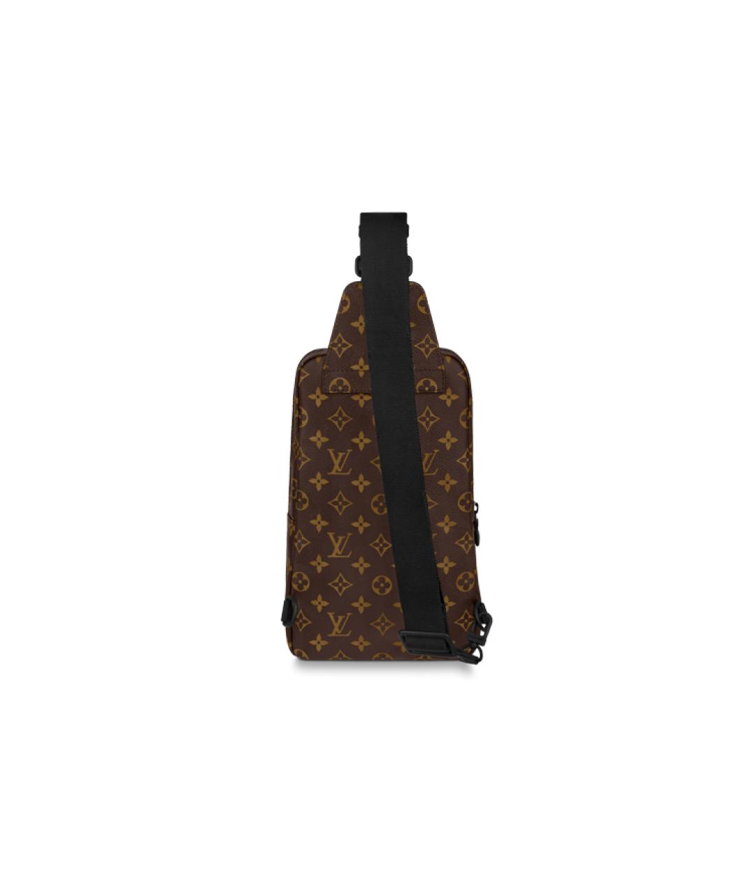LOUIS VUITTON Коричневая сумка на плечо, фото 3