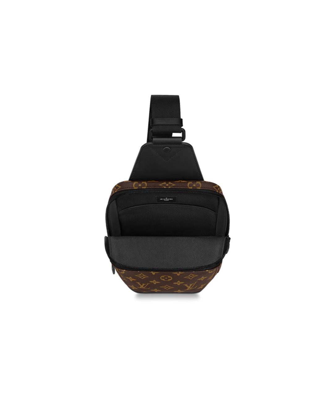 LOUIS VUITTON Коричневая сумка на плечо, фото 4