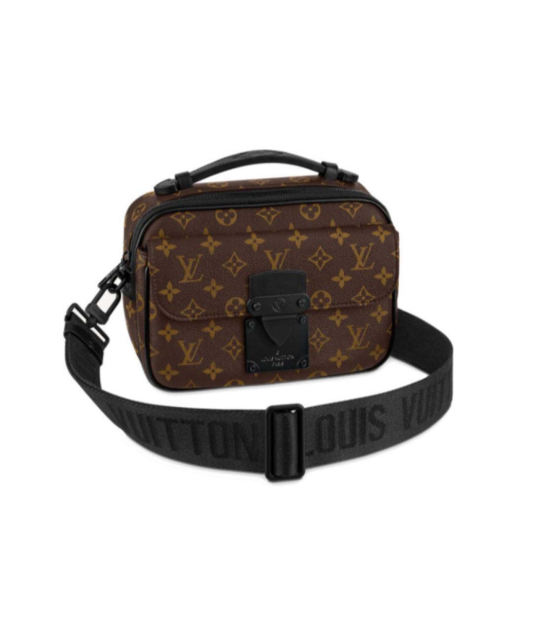 LOUIS VUITTON Коричневая сумка на плечо, фото 1