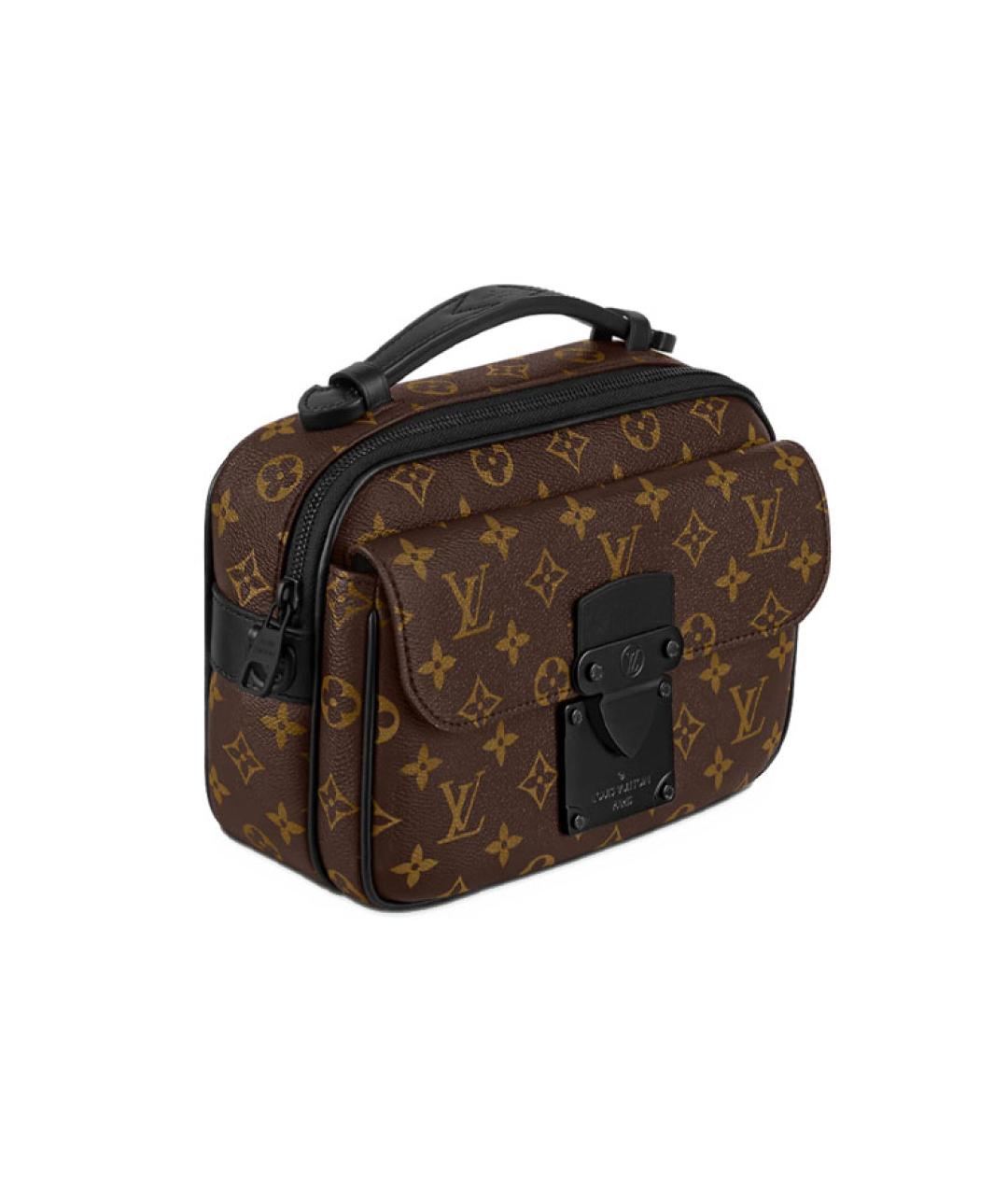 LOUIS VUITTON Коричневая сумка на плечо, фото 2