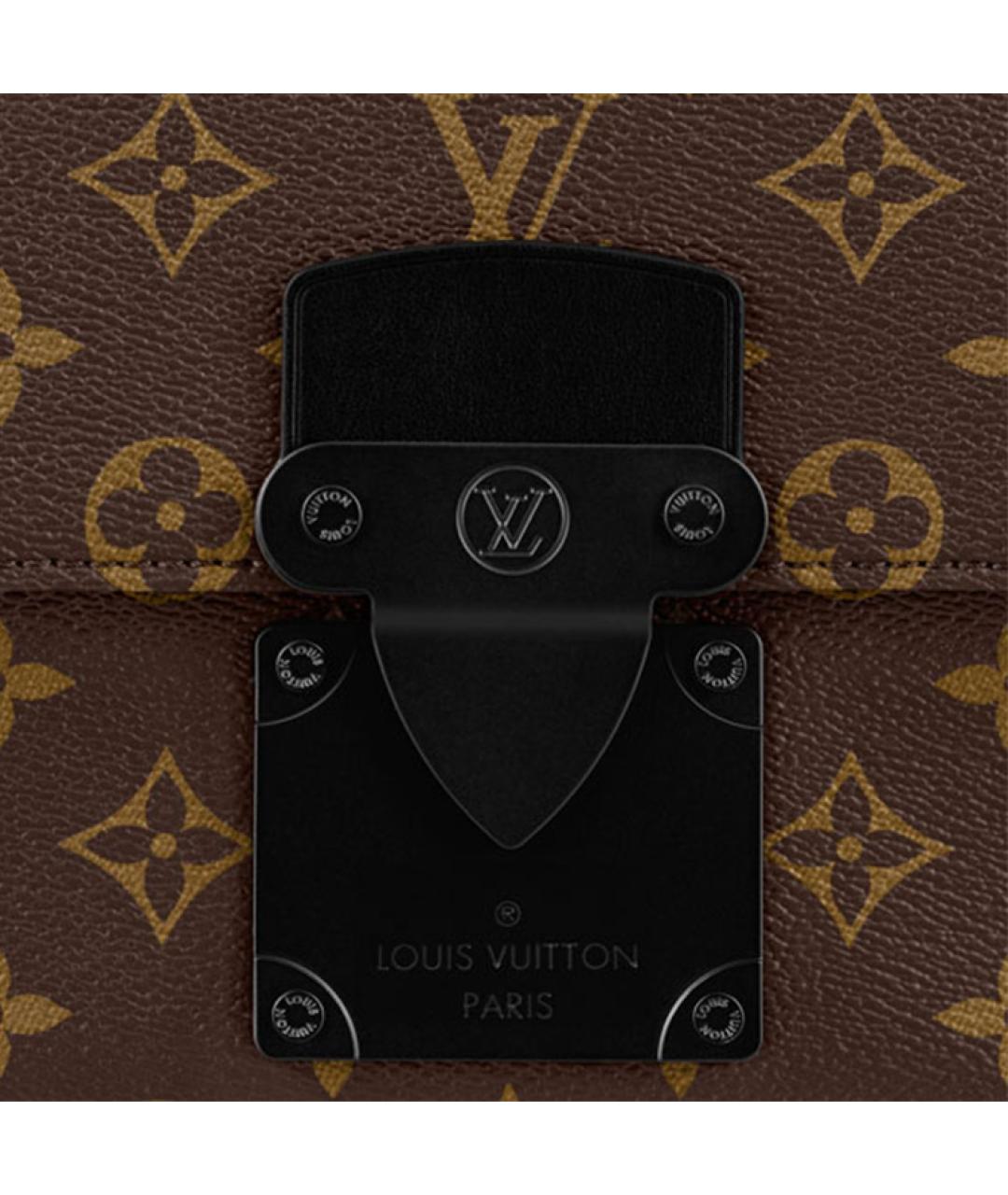 LOUIS VUITTON Коричневая сумка на плечо, фото 5
