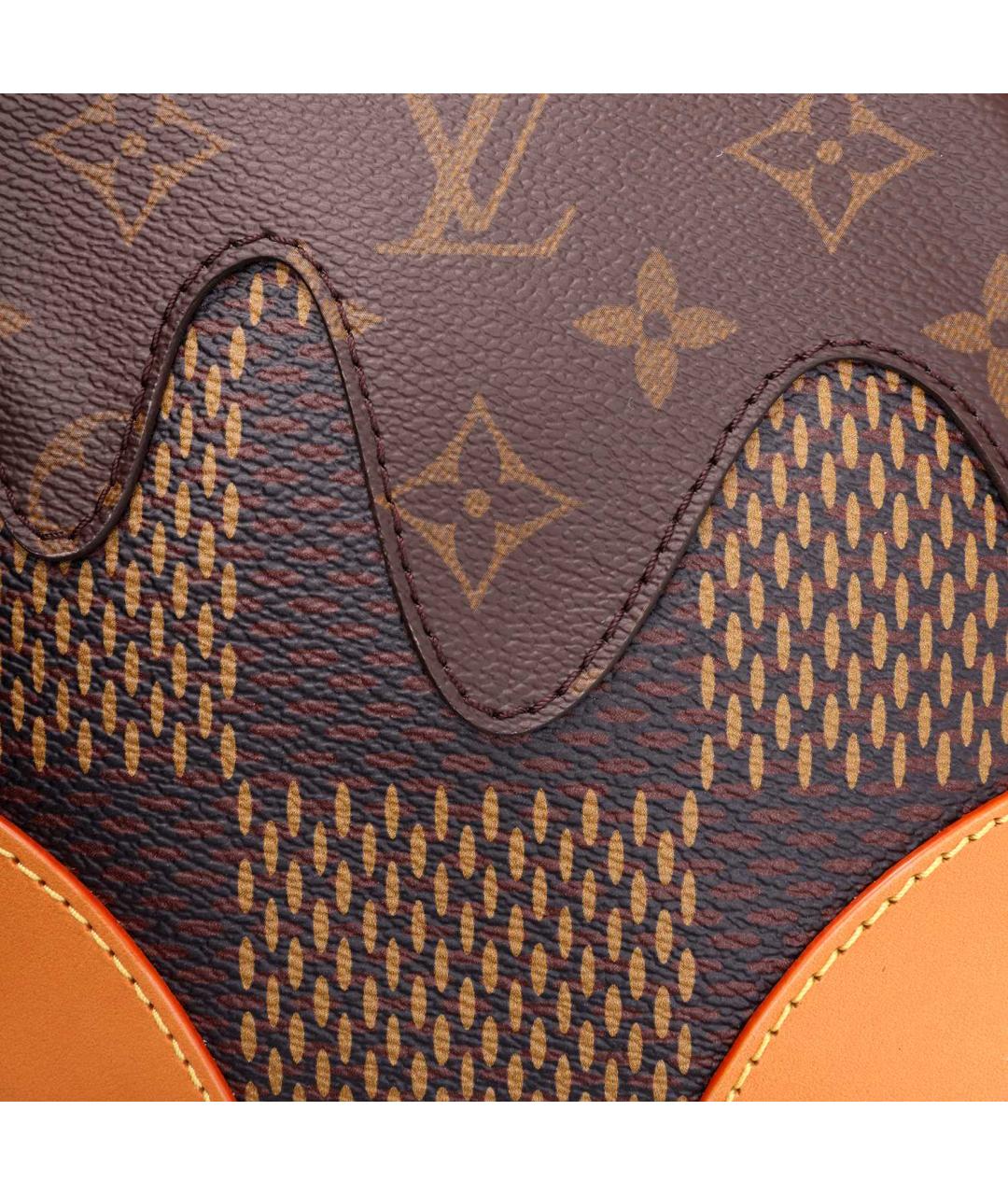 LOUIS VUITTON Коричневая сумка на плечо, фото 7