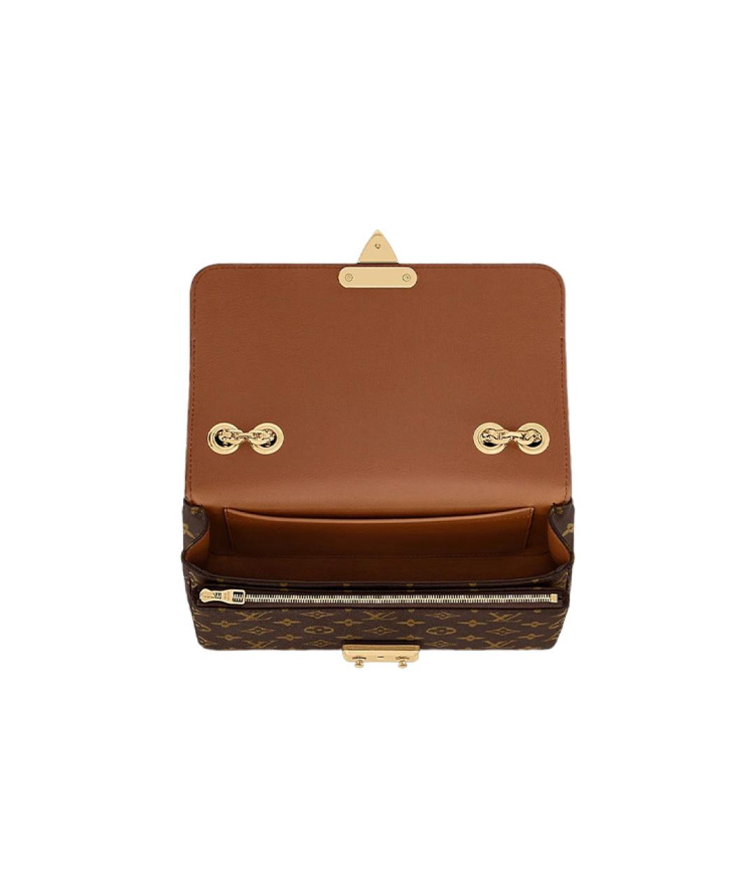 LOUIS VUITTON Коричневая сумка через плечо, фото 3