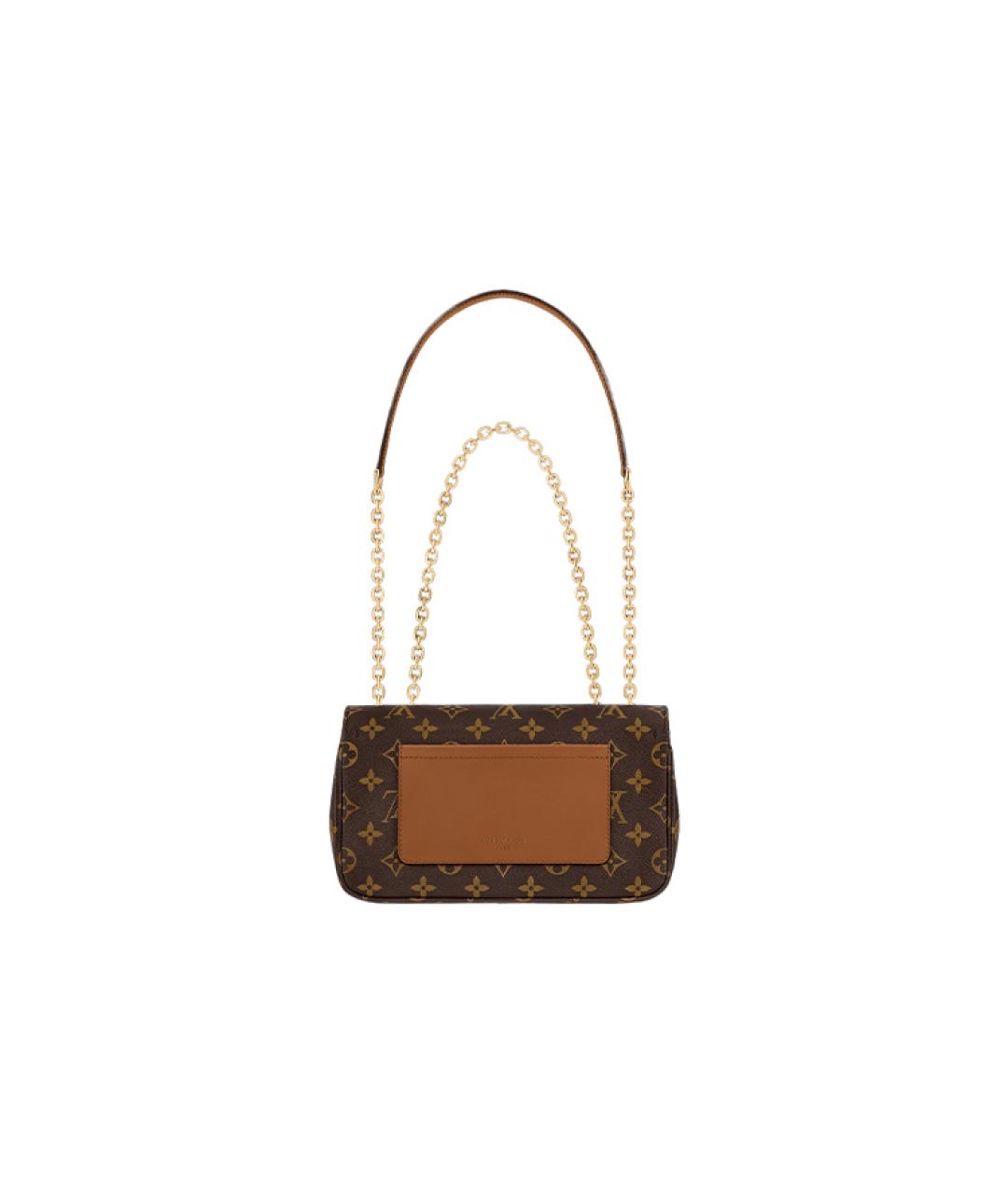 LOUIS VUITTON Коричневая сумка через плечо, фото 4