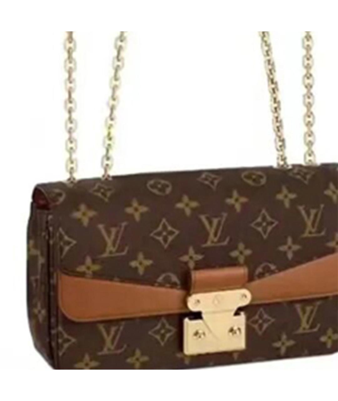 LOUIS VUITTON Коричневая сумка через плечо, фото 5