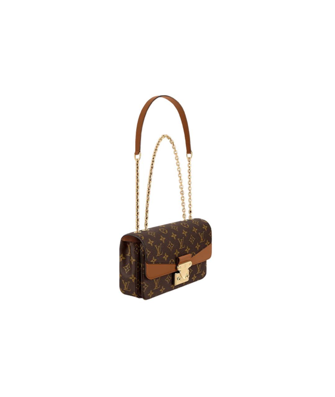 LOUIS VUITTON Коричневая сумка через плечо, фото 2