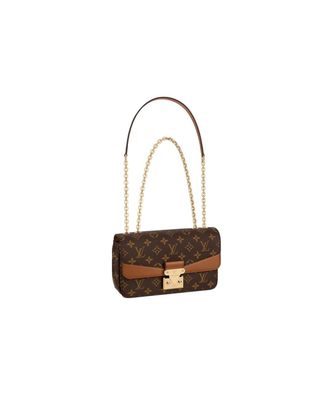 LOUIS VUITTON Коричневая сумка через плечо, фото 1