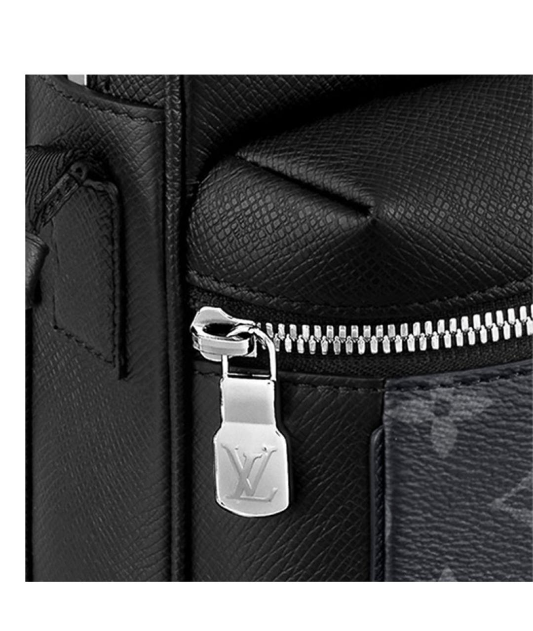 LOUIS VUITTON Черная сумка на плечо, фото 5