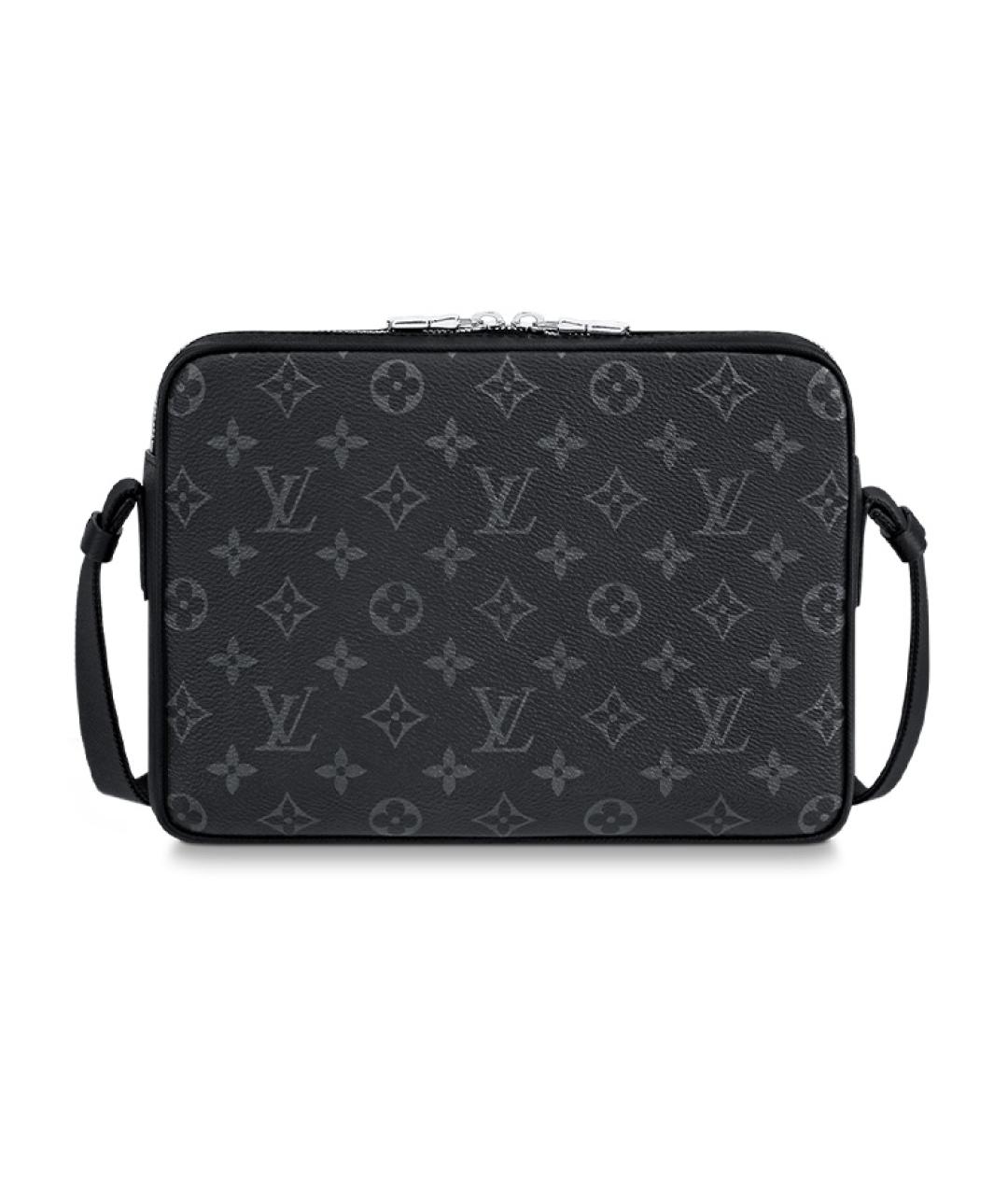 LOUIS VUITTON Черная сумка на плечо, фото 3