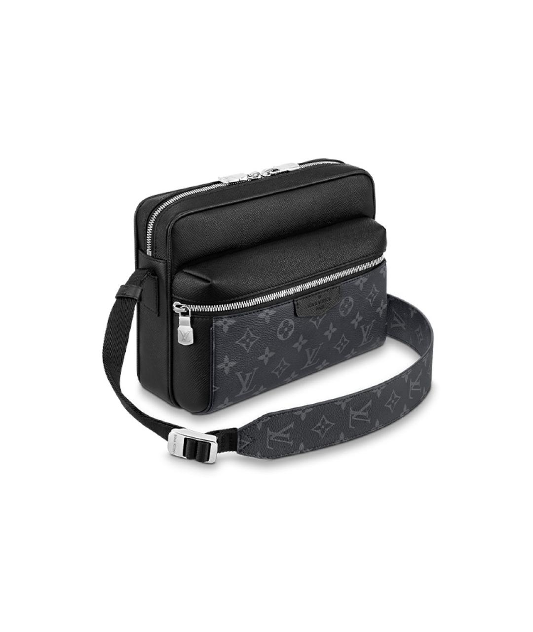 LOUIS VUITTON Черная сумка на плечо, фото 2