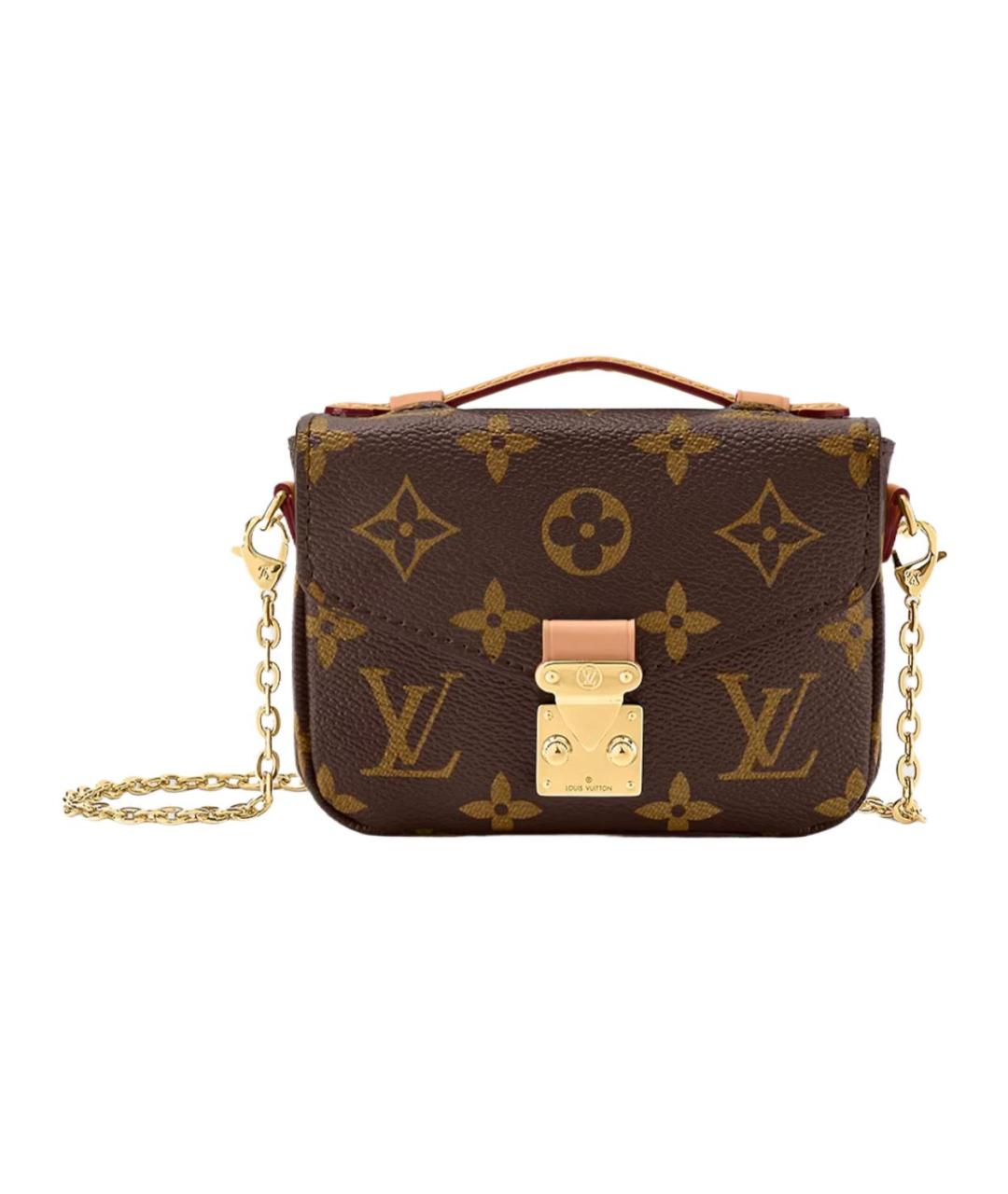 LOUIS VUITTON Коричневая сумка через плечо, фото 1