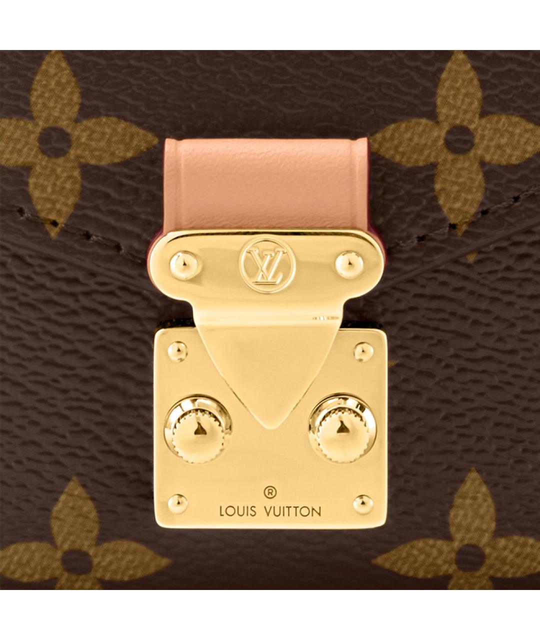 LOUIS VUITTON Коричневая сумка через плечо, фото 5