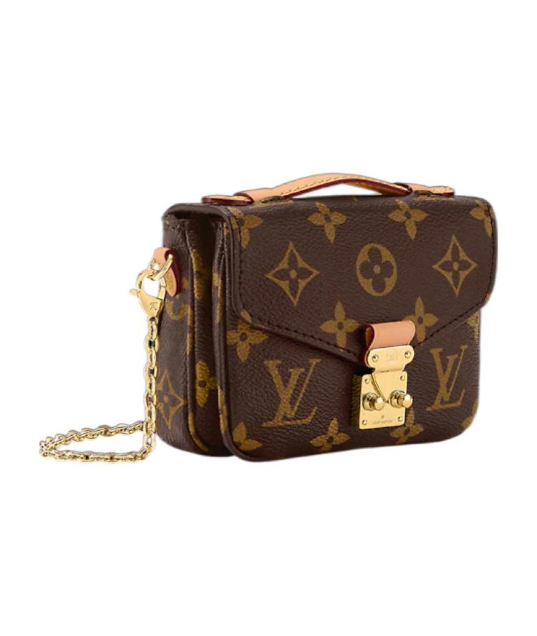 LOUIS VUITTON Коричневая сумка через плечо, фото 2