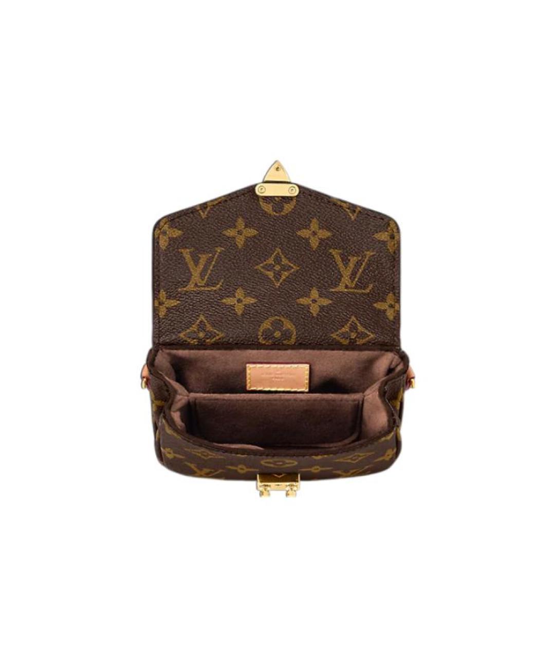 LOUIS VUITTON Коричневая сумка через плечо, фото 4