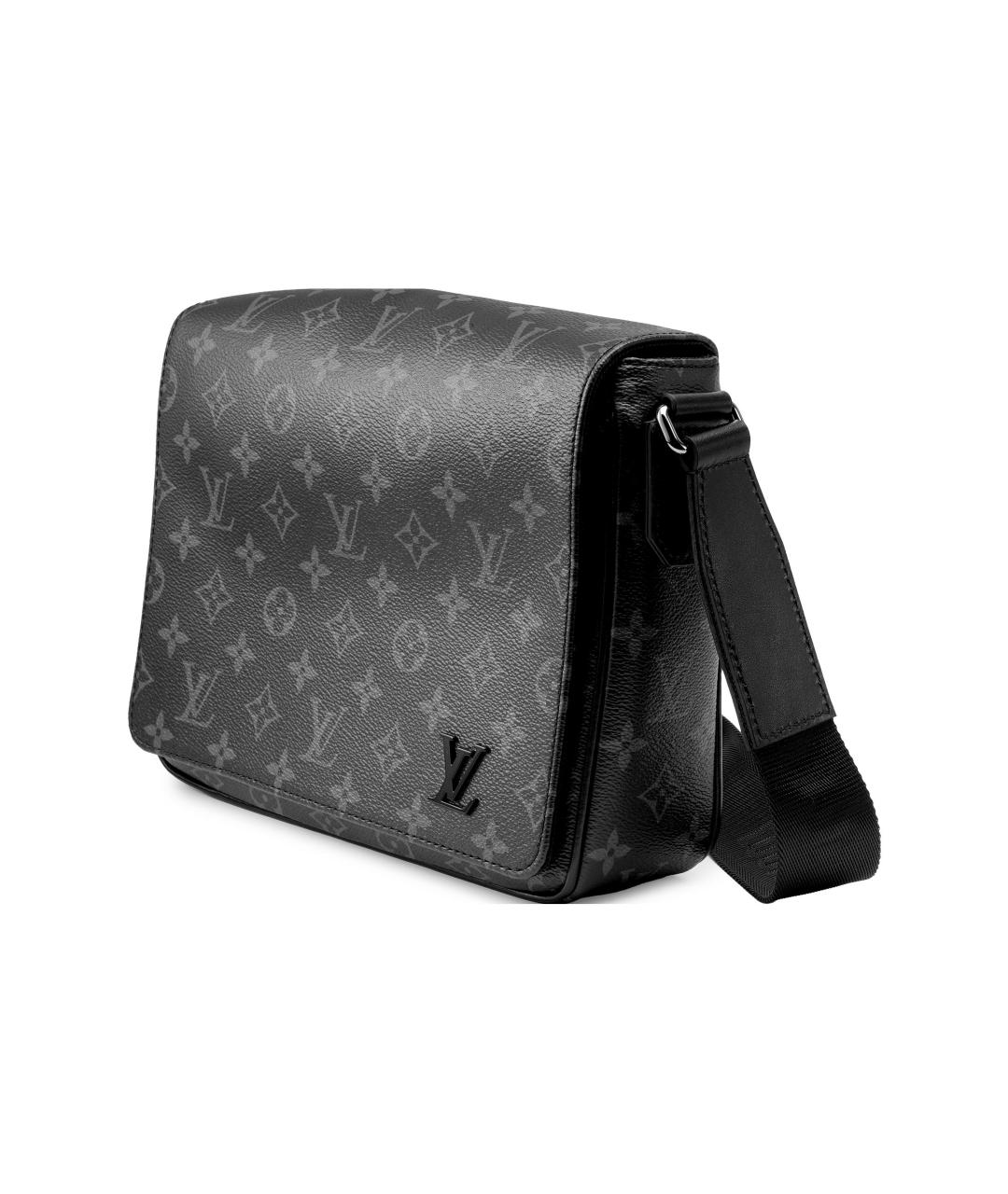 LOUIS VUITTON Черная сумка на плечо, фото 4