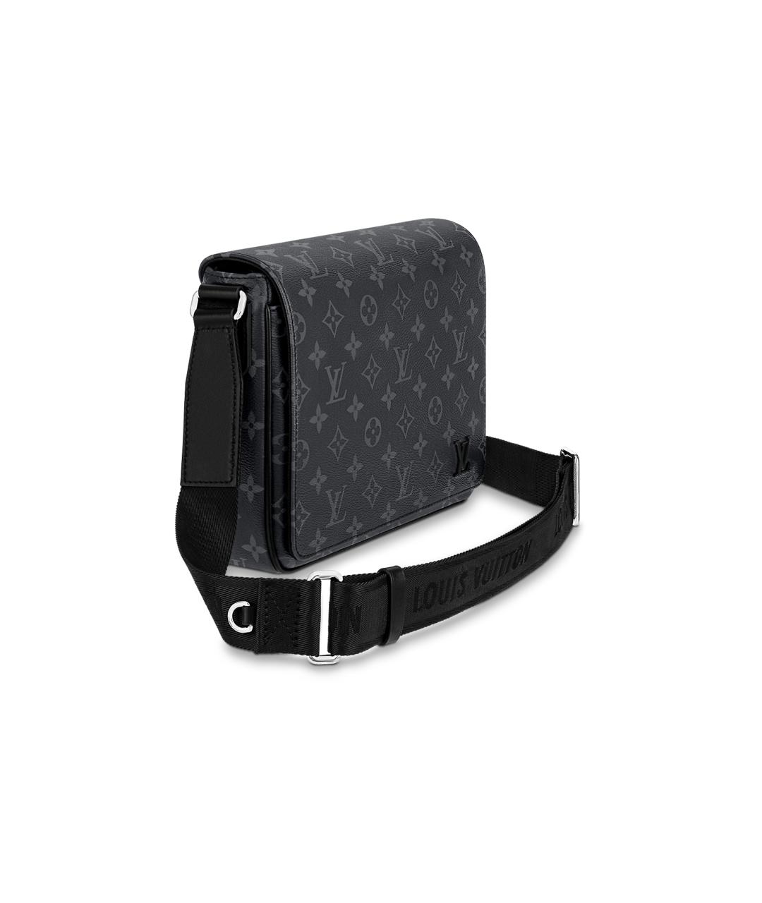 LOUIS VUITTON Черная сумка на плечо, фото 3