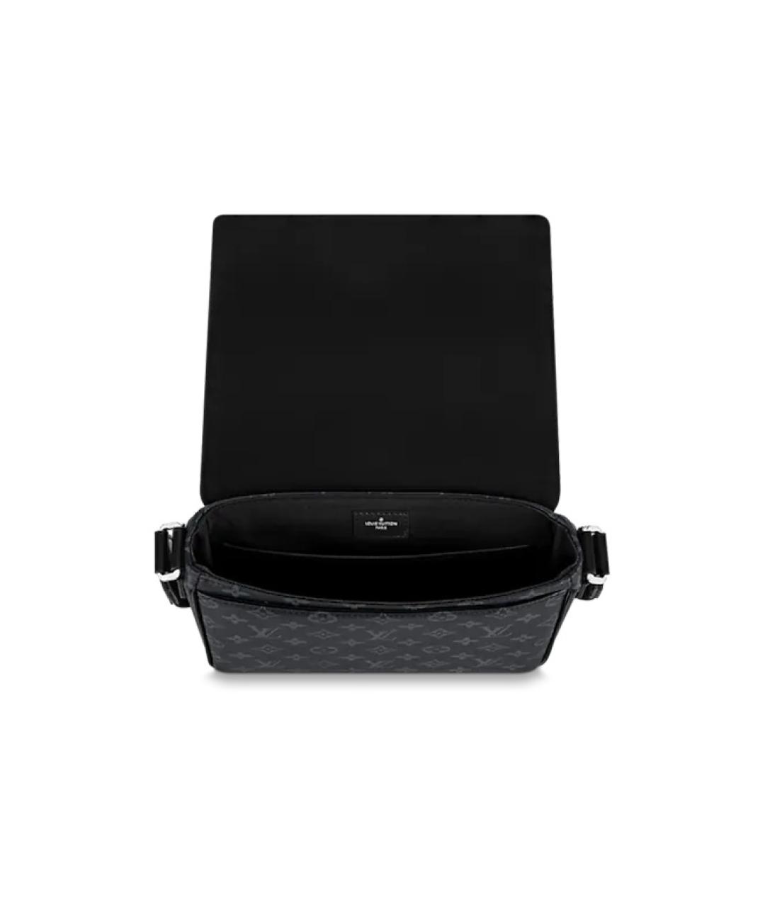 LOUIS VUITTON Черная сумка на плечо, фото 7