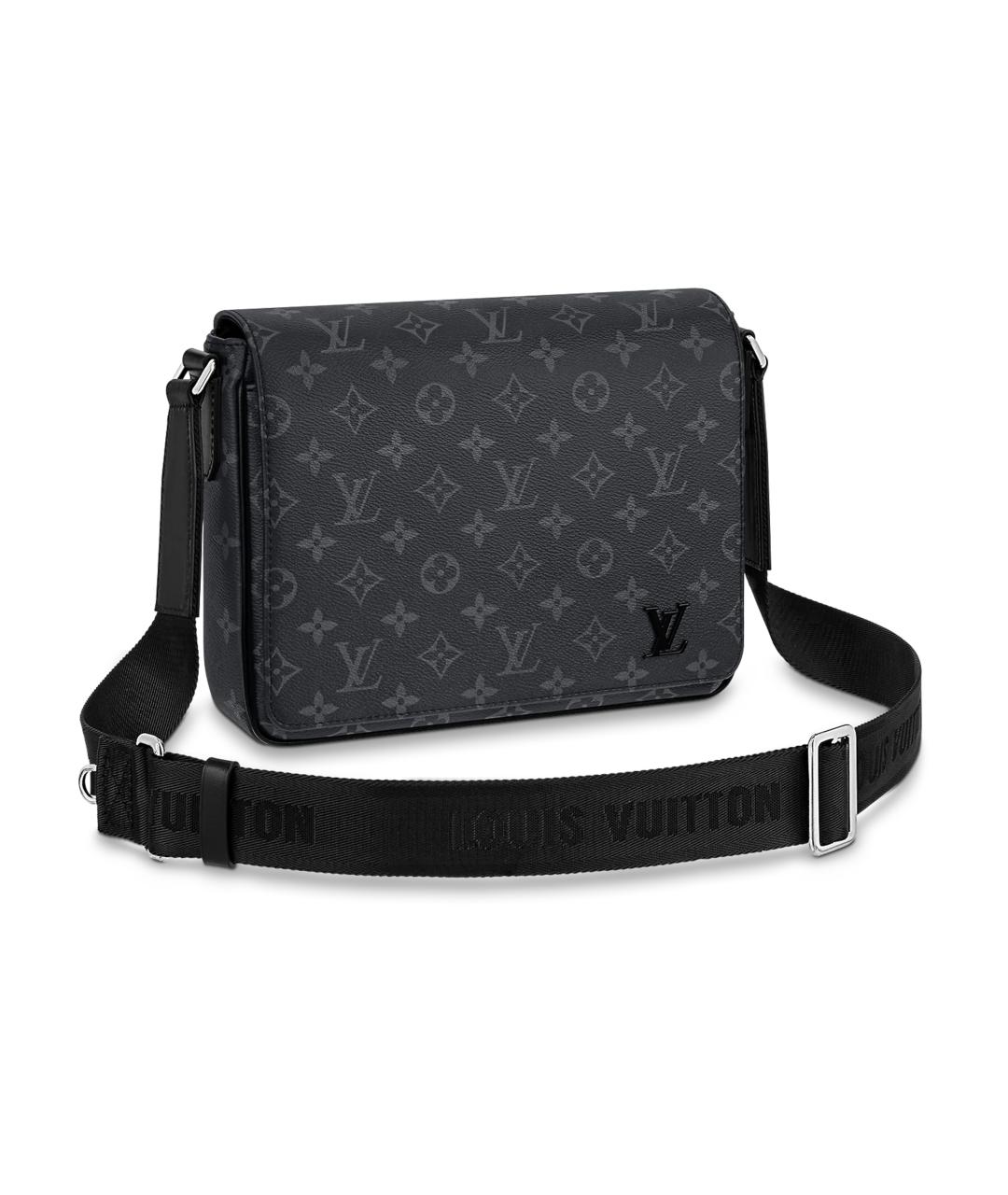 LOUIS VUITTON Черная сумка на плечо, фото 1