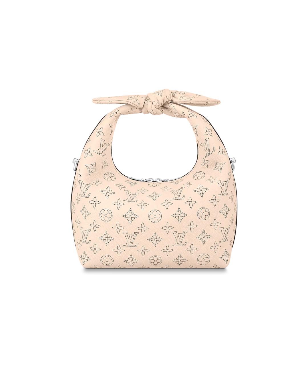 LOUIS VUITTON Розовая кожаная сумка с короткими ручками, фото 1