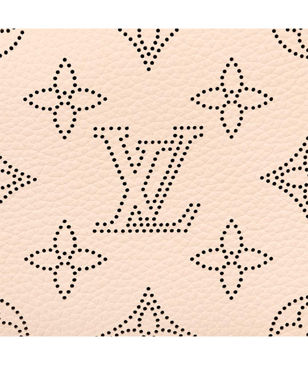 LOUIS VUITTON Розовая кожаная сумка с короткими ручками, фото 5