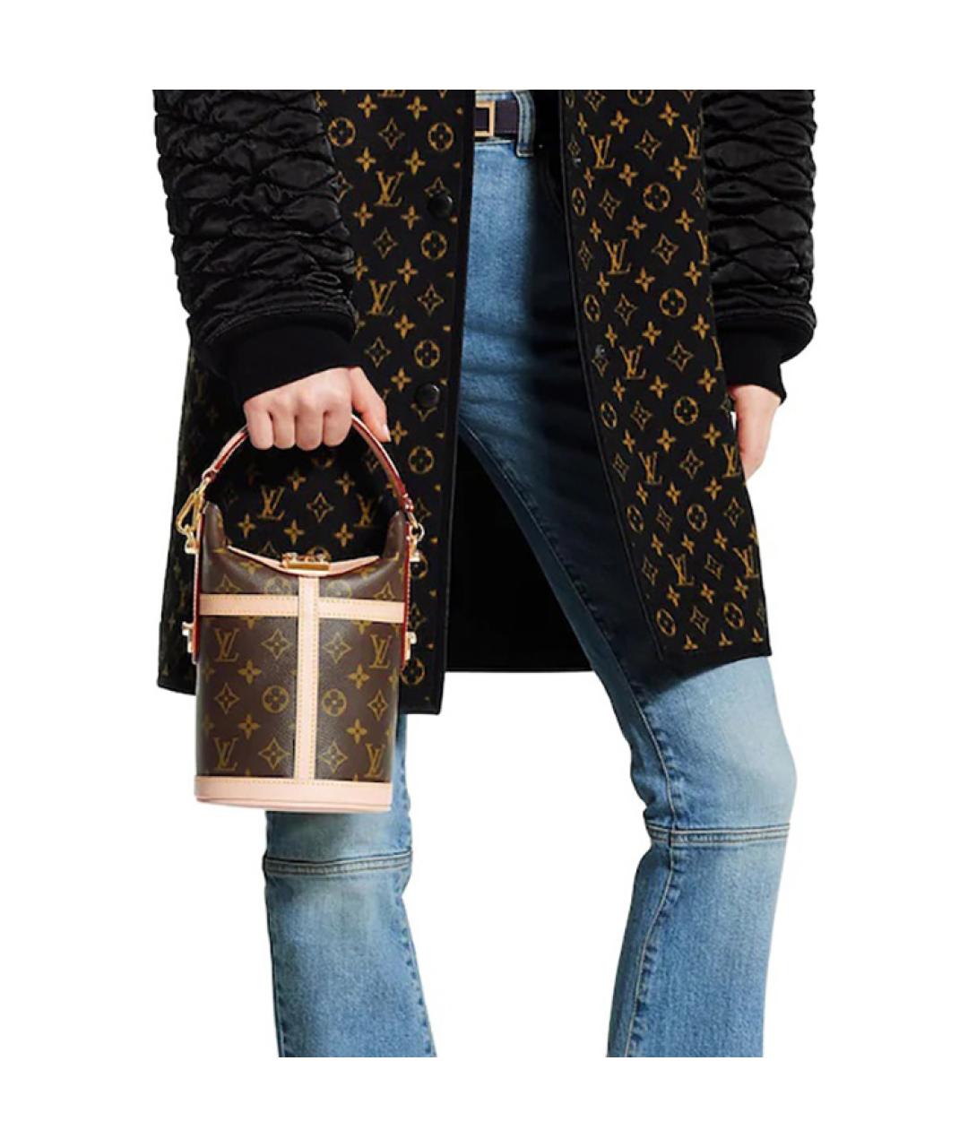 LOUIS VUITTON Коричневая сумка через плечо, фото 6