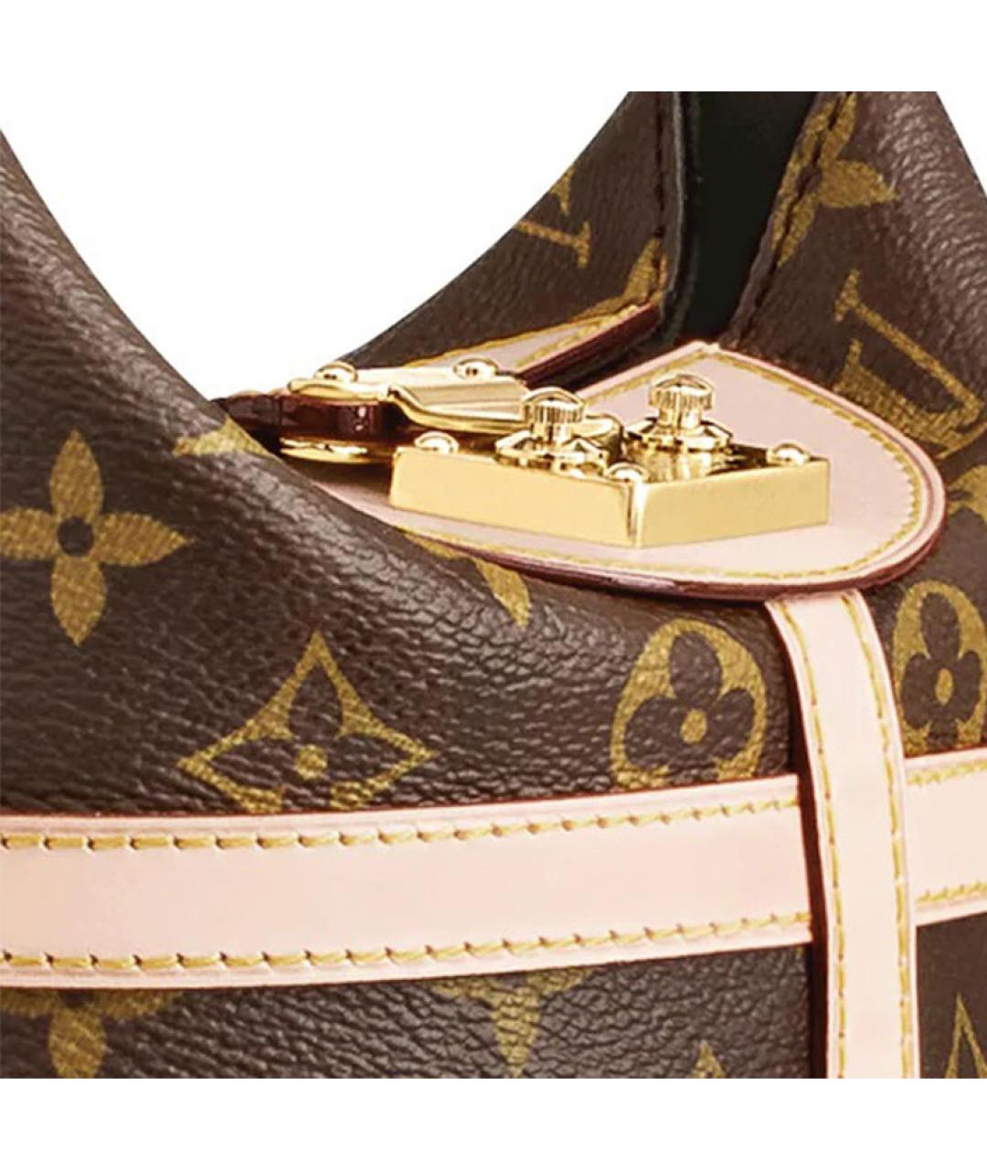 LOUIS VUITTON Коричневая сумка через плечо, фото 5