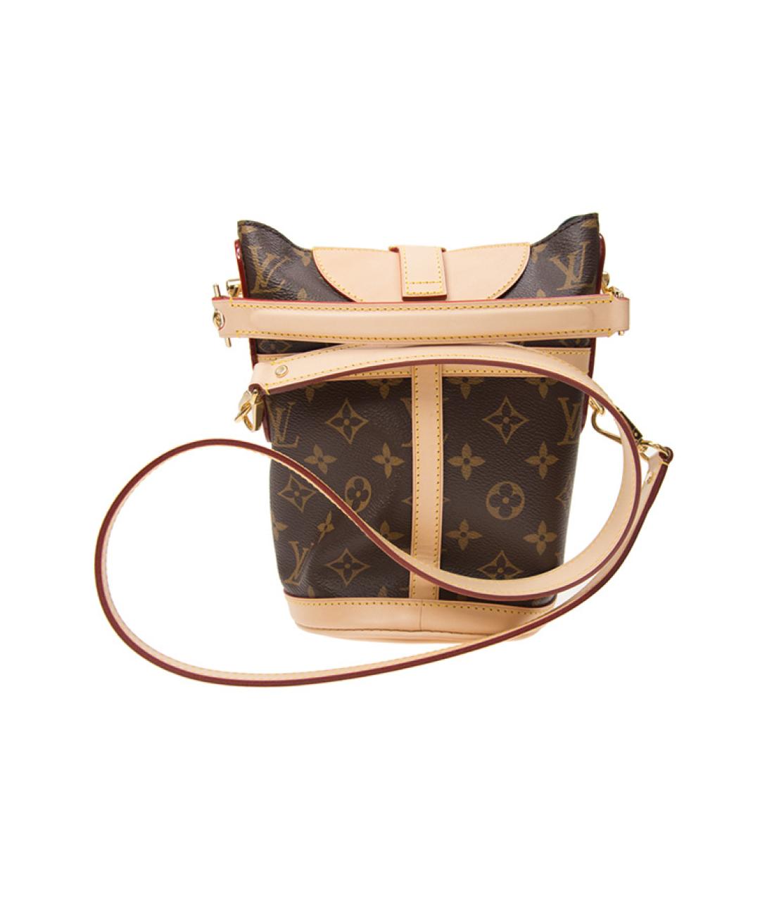 LOUIS VUITTON Коричневая сумка через плечо, фото 2