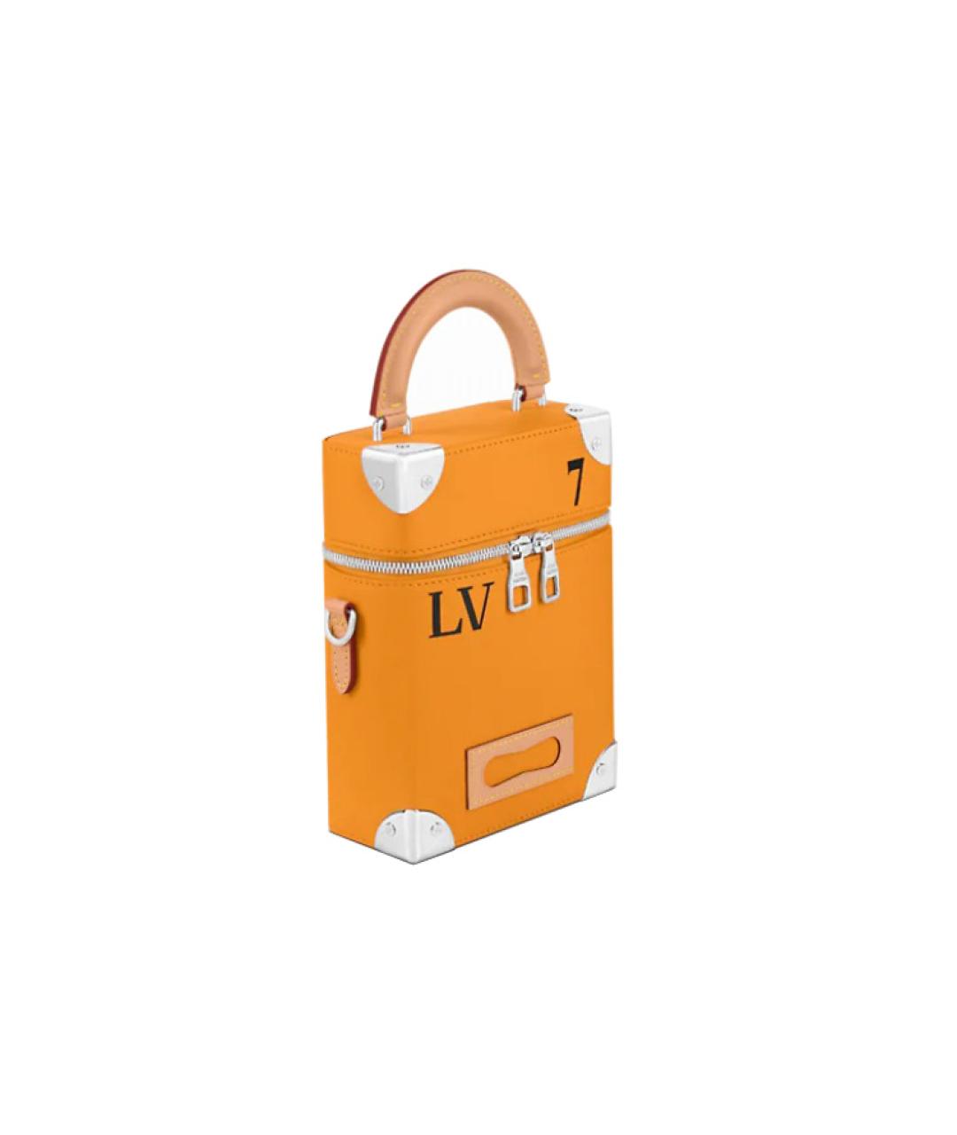 LOUIS VUITTON Оранжевая сумка на плечо, фото 2