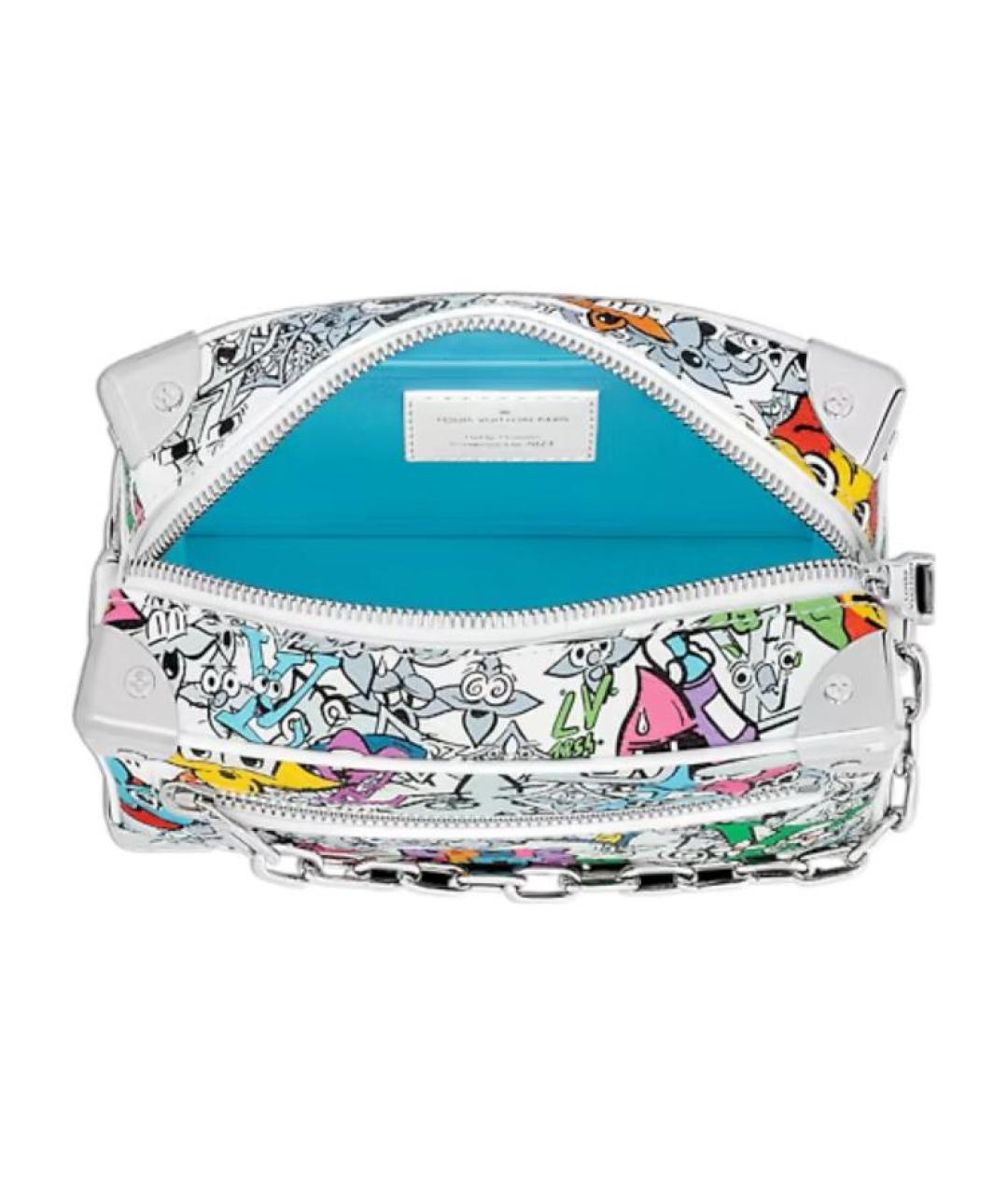 LOUIS VUITTON Белая сумка на плечо, фото 4