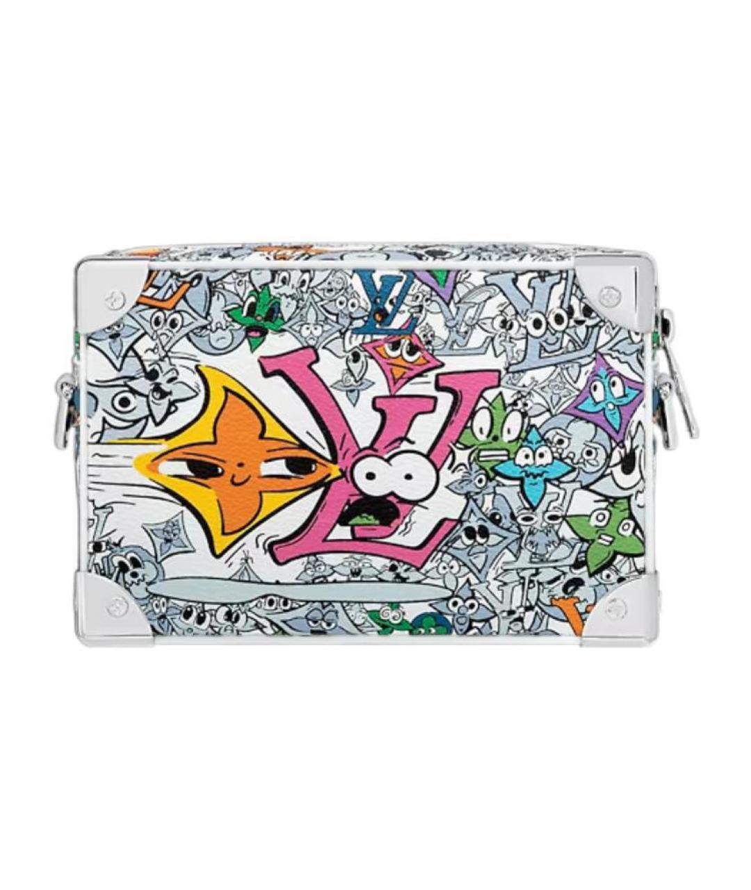 LOUIS VUITTON Белая сумка на плечо, фото 3