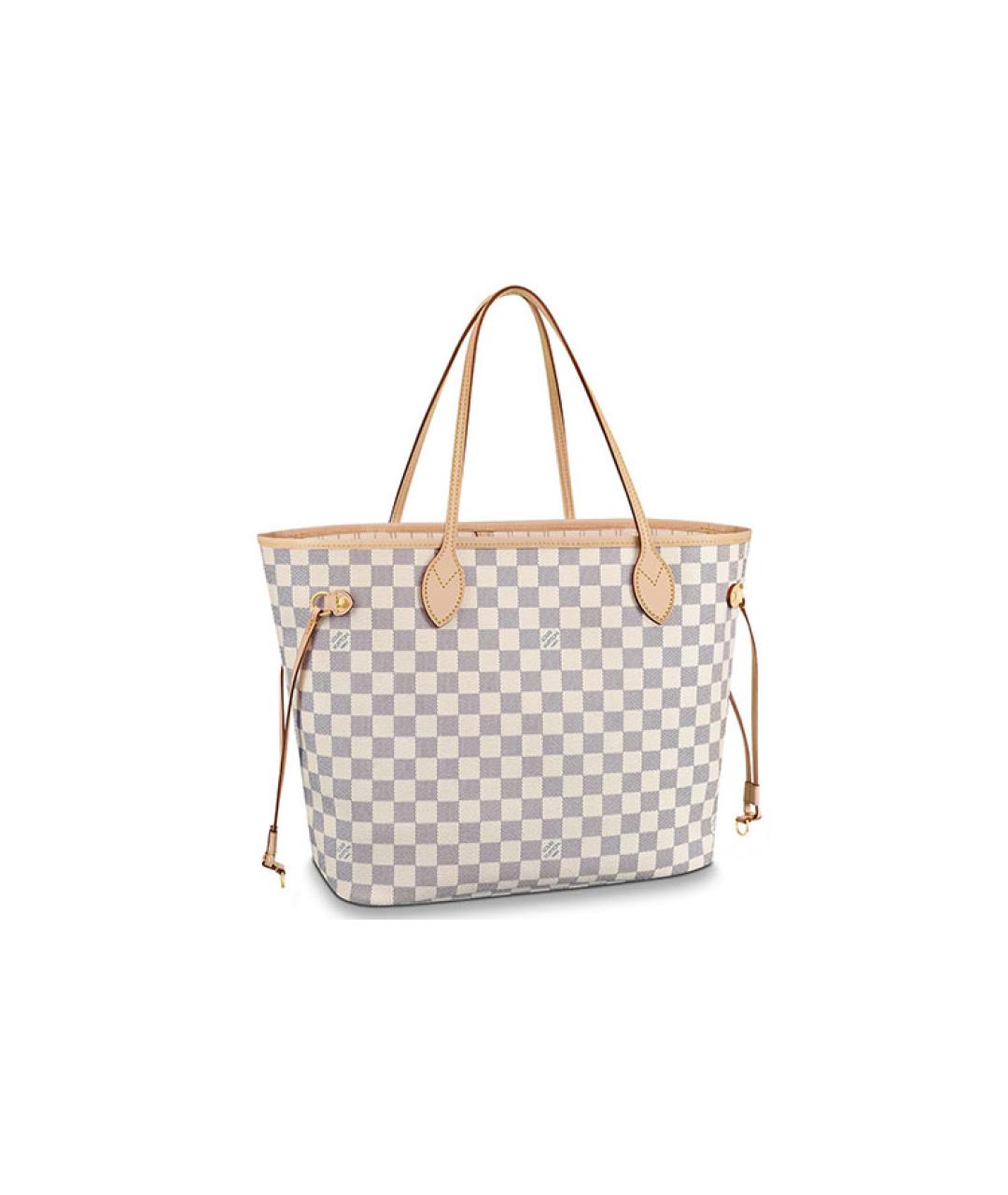 LOUIS VUITTON Бежевая кожаная сумка через плечо, фото 1