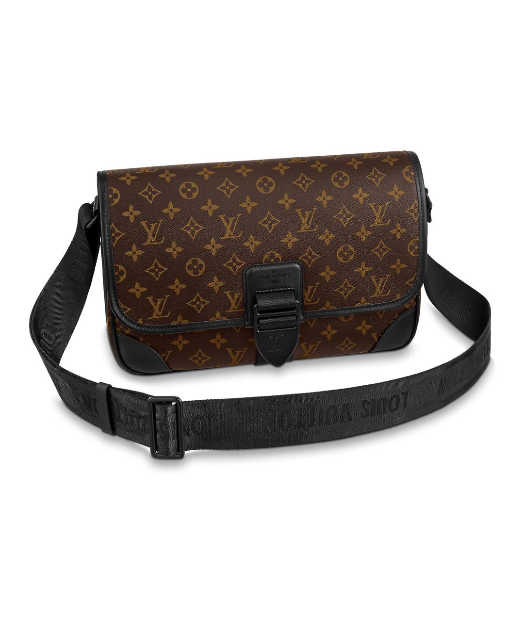 LOUIS VUITTON Коричневая сумка на плечо, фото 1