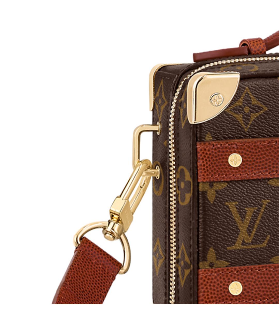 LOUIS VUITTON Коричневая сумка на плечо, фото 6