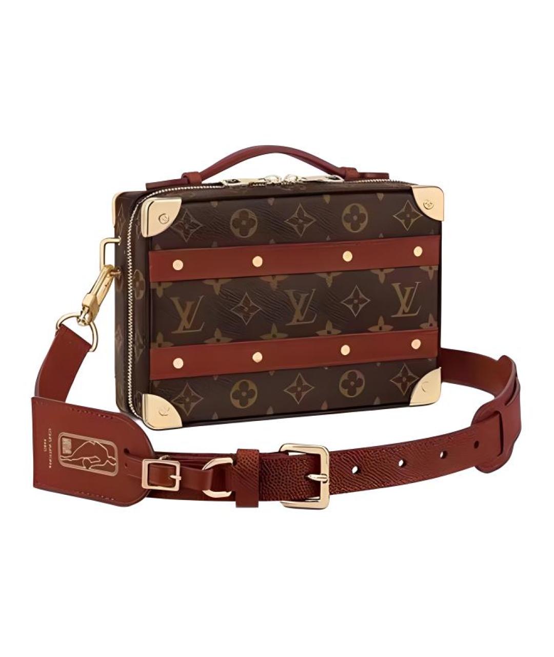 LOUIS VUITTON Коричневая сумка на плечо, фото 1