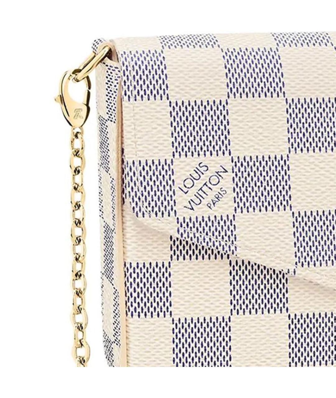LOUIS VUITTON Бежевая сумка через плечо, фото 6