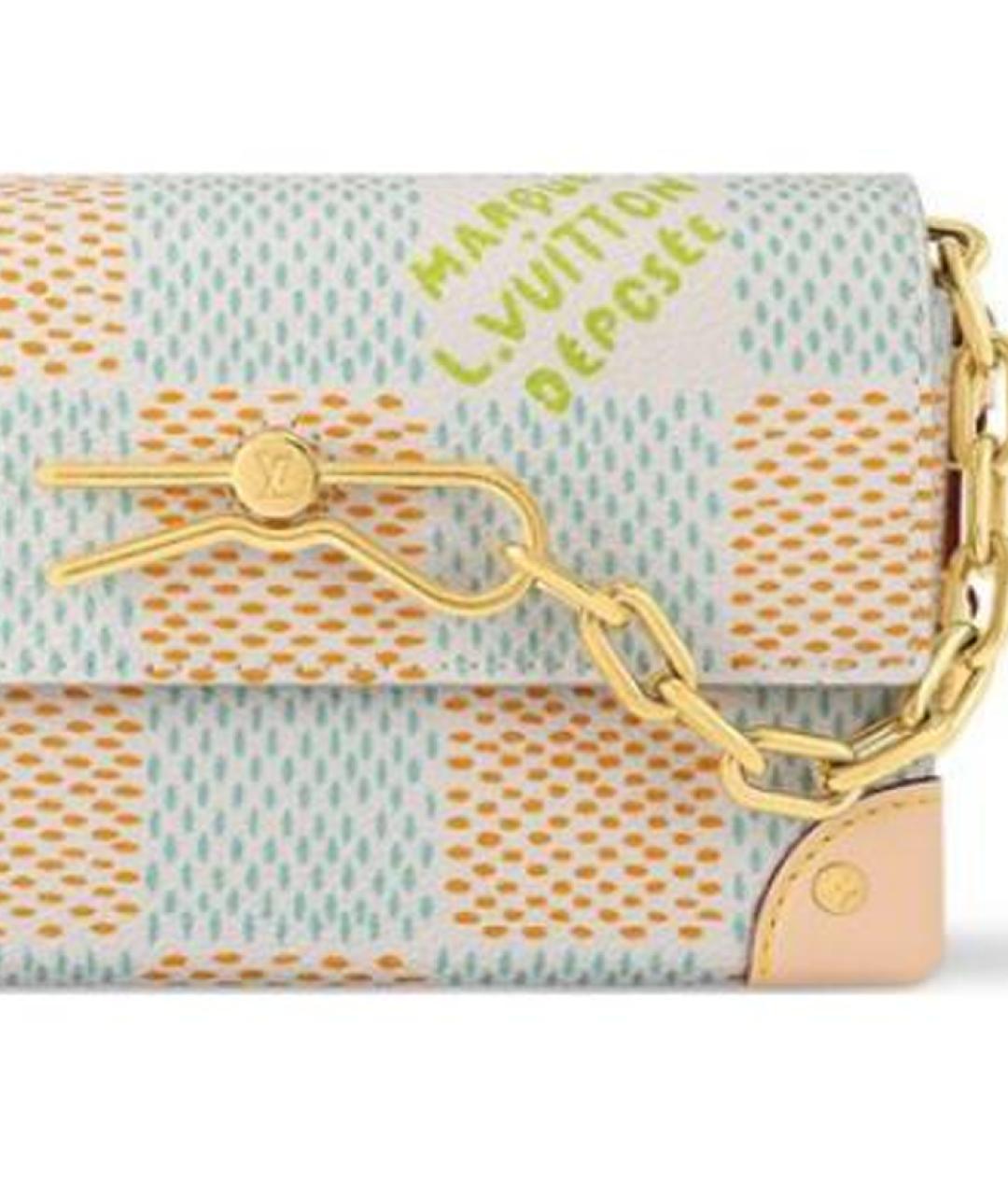 LOUIS VUITTON Бежевая сумка на плечо, фото 7