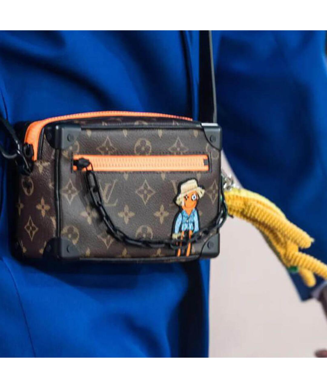 LOUIS VUITTON Коричневая сумка на плечо, фото 6