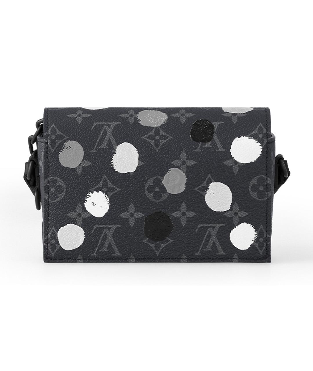 LOUIS VUITTON Черная сумка на плечо, фото 3