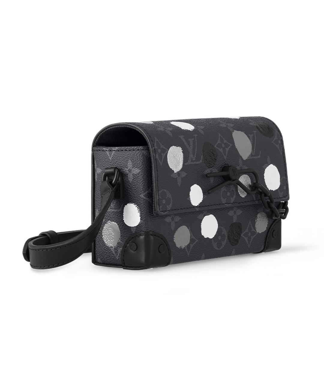 LOUIS VUITTON Черная сумка на плечо, фото 2