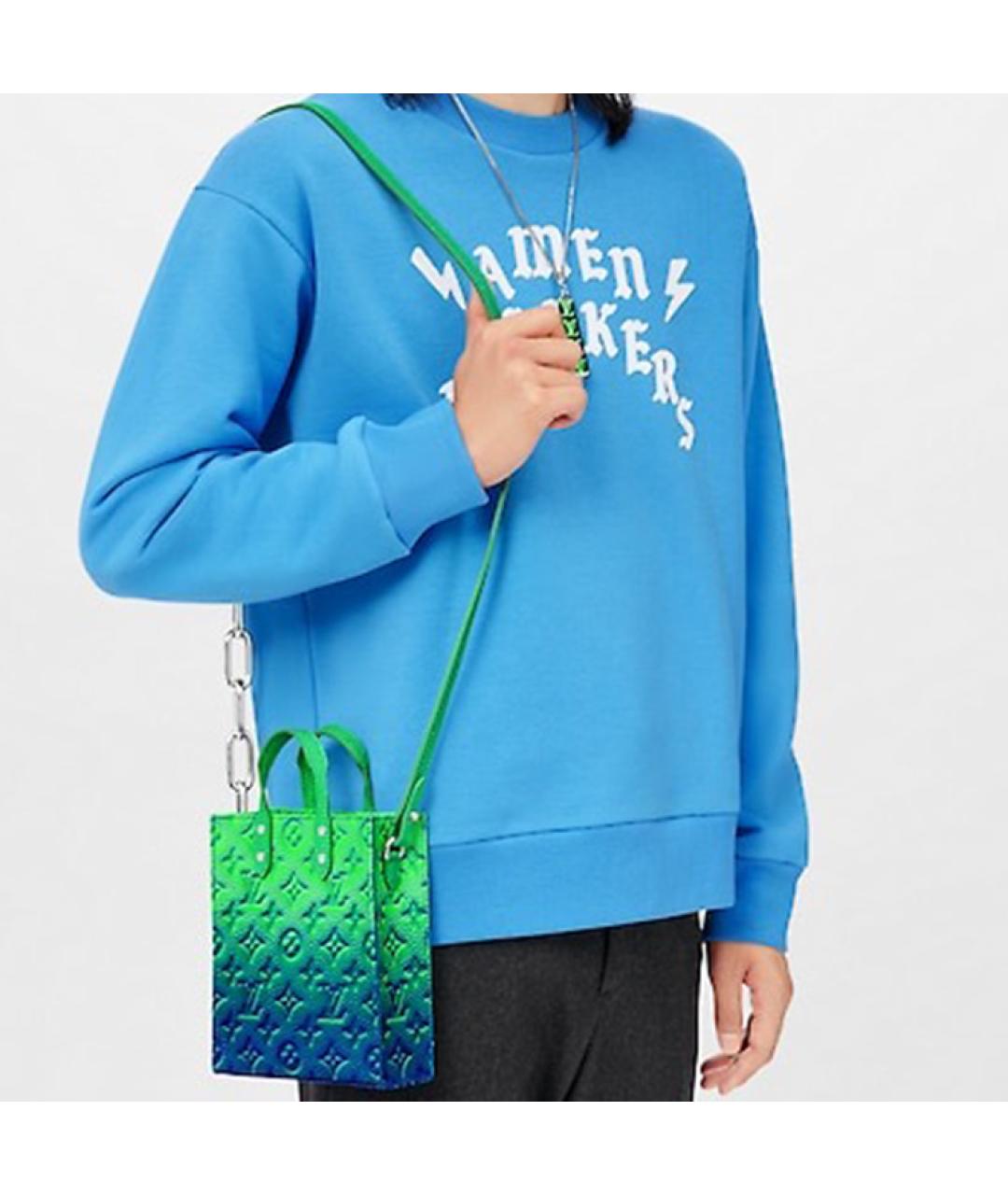 LOUIS VUITTON Зеленая сумка на плечо, фото 6