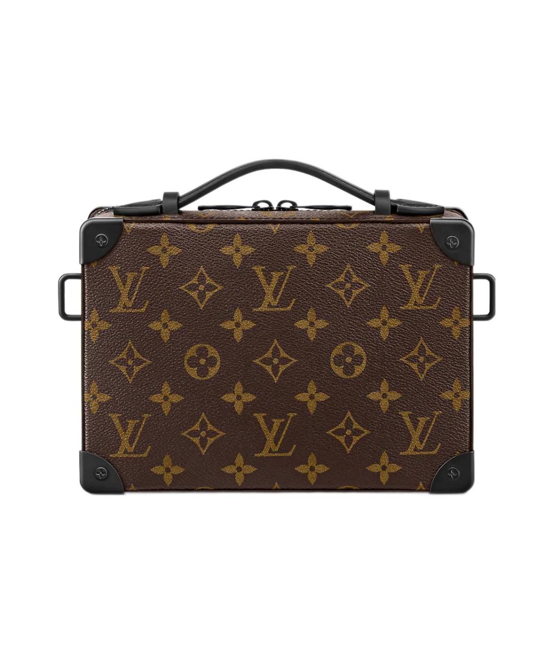 LOUIS VUITTON Коричневая сумка на плечо, фото 4