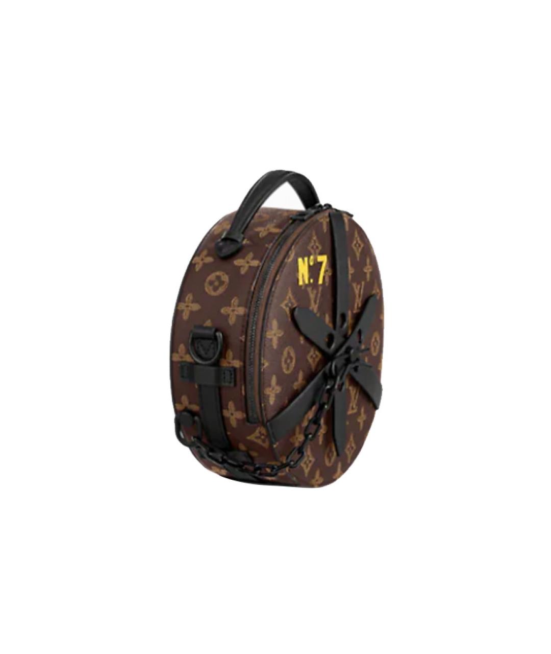 LOUIS VUITTON Коричневая сумка на плечо, фото 2