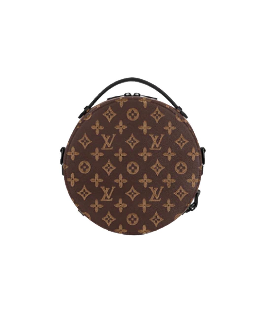 LOUIS VUITTON Коричневая сумка на плечо, фото 3